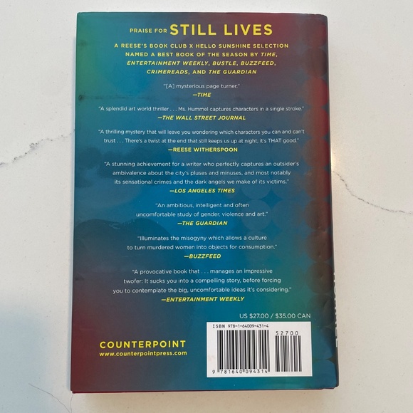 Lesson in Red | Hardcover Literary Thriller by Maria Hummel - Picture 3 of 7